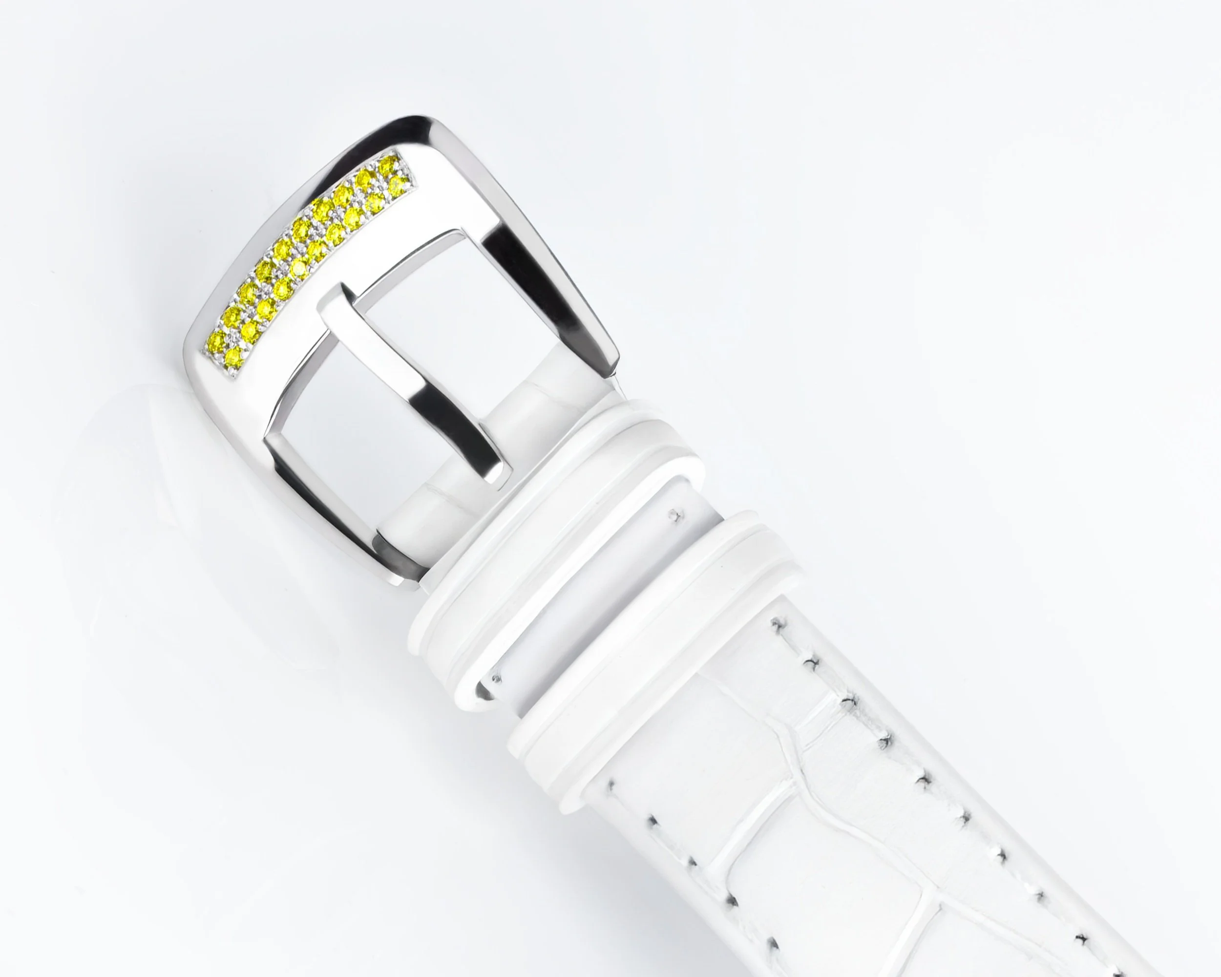 Namib Queen of Hearts 37 mm High-Jewellery Watch – Ethical Yellow